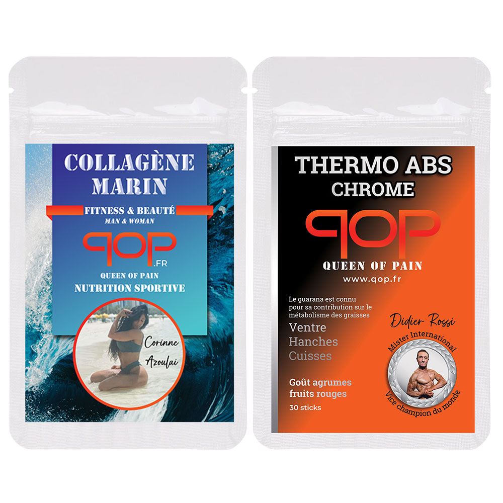 Collagène marin Fitness & Beauté + Thermo ABS Chrome
