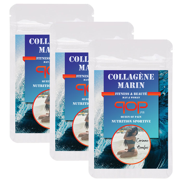 Pack promo 3 x Collagène marin Fitness & Beauté